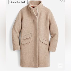 J. Crew Cocoon Coat Sandstone